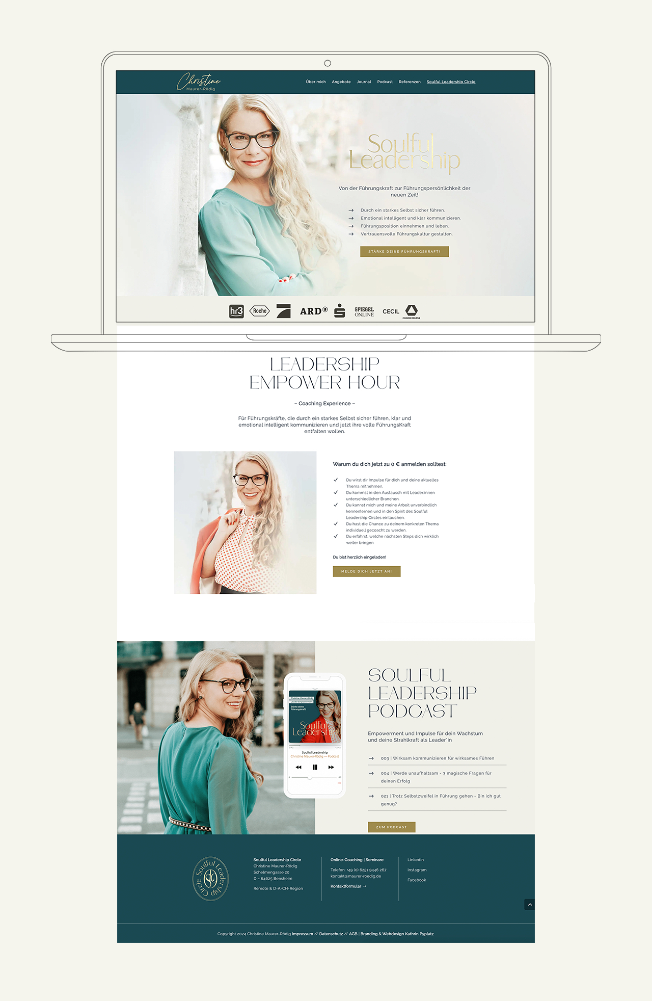 Christine MR Brand Design WebsiteWebsite